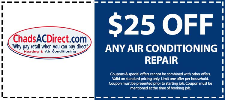 discount on air conditioner repair service