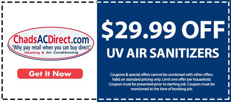 discount on uv air sanitizers