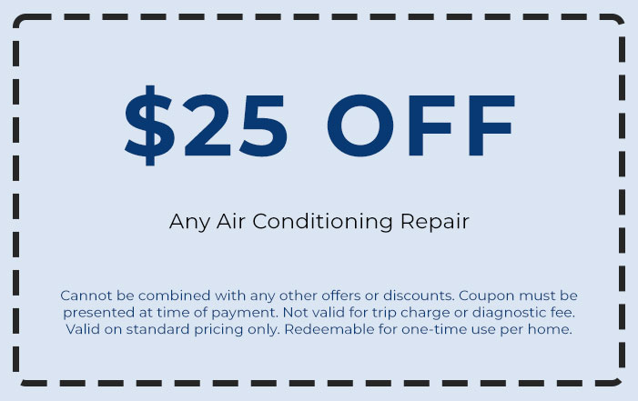  off any air conditioning repair coupon from Chad's AC Direct, highlighting promotional savings for HVAC services with terms and conditions.